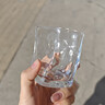 扭扭杯威士忌酒杯少女小微醺玻璃杯家用水杯洋酒杯ins高颜值杯子 透明色扭扭杯 实拍图
