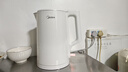 美的（Midea）电热水壶家用烧水壶小容量 0涂层 食品级304不锈钢 双层防烫 全钢无缝  1.5L容量 1566 实拍图