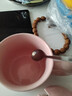 可爱fufu生日蛋糕马克杯带盖勺陶瓷杯送女生高颜值有意义生日礼物 【礼盒装】奶酪杯+盖+勺1个350ml 实拍图