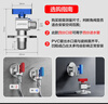 九牧（JOMOO）铜阀体全开大流量三角阀燃气热水器角阀水阀单冷加厚球阀74105 实拍图