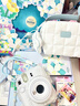 INSTAX富士instax立拍立得 一次成像相机 mini12精美礼盒 月光茉莉 含10张fafa花边相纸 实拍图