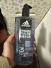 阿迪达斯 （adidas）男士沐浴露洗发水洗面奶三效合一 游泳去氯清凉止痒 热情600ml 实拍图