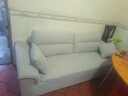 佰芙美沙发客厅2025新款现代简约小户型三人位直排家用奶油风客厅沙发 雪尼尔棉麻-海绵版 三人位2.1米 实拍图