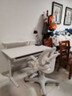 黑白调儿童A2学习桌书桌儿童桌椅实木升降桌子写字桌电脑桌进口橡胶木1.2m 实拍图