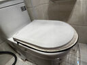 睦歌（MUGE）老式v型u型马桶盖通用马桶圈抽水马桶座圈坐便盖家用加厚缓降抗断 O型1秒快拆缓降【加厚O型】 实拍图