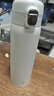 京东京造保温杯 水杯男女 316不锈钢学生礼物送老师【一键弹盖】白480ml 实拍图
