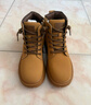 百丽童鞋秋冬靴子中大童马丁靴短靴男女童儿童英伦皮靴 驼色35码 实拍图