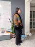 啄木鸟（TUCANO）妈妈秋冬装皮毛一体外套女中老年人皮草高贵金貂绒奶奶装大衣女装 黄色 2XL (140-160斤) 实拍图