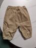 优衣库婴幼儿宝宝灯芯绒长裤/宽松休闲裤裤子25秋冬新款478838 31 米色 80 实拍图