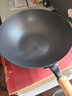 京东京造 炒锅 铁锅炒菜电磁炉燃气灶平底【健康无涂层】进口极铁32cm 实拍图