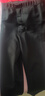 莫代尔男士鲨鱼裤男冬季加绒加厚保暖裤紧身抗菌防风机车骑行打底芭比裤 实拍图