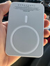 固质优品【国家3C认证丨官装正品】苹果磁吸充电宝Magsafe移动电源20W快充超薄迷你小巧便携无线外接电池 【旗舰版】新国标3C认证丨全系通用 可上飞机丨原版1:1丨苹果白 实拍图