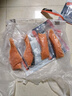 美威 冷冻智利严选三文鱼排中段鱼肉4包净重480g 大西洋鲑鱼 海鲜鱼类 实拍图