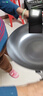 炊大皇炒锅铁锅无涂层铸铁锅多用传世34cm电磁炉通用炒菜锅C34D2 实拍图