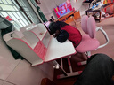 益威（EIEV）儿童学习桌椅套装 中小学生写字桌椅 可升降书桌椅课桌书柜写字台 旗舰学习书桌+升级追背椅-公主粉 实拍图