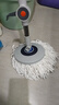 五月花旋转拖把杆共2布加粗拖把盘尘推杆圆拖把头配件杆盘套装JJ-PJ137 实拍图