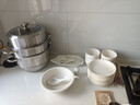 云鸿陶瓷碗碟套装景德镇家用 55头陶瓷餐具 十个碗十个盘勺大号汤碗筷组合 简爱配汤古 实拍图