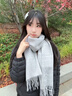 CACUSS纯羊毛围巾女秋冬季披肩保暖围脖送女生新年本命年生日礼物礼盒装 实拍图
