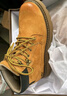 骆驼（CAMEL）大黄靴女都市户外四季可穿工装靴秋马丁靴 L23W307016 黄棕 38 实拍图