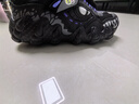 Skechers斯凯奇自营男中大童怪兽魔术贴闪灯男童运动鞋儿童跑步鞋400112L 实拍图