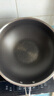 炊大皇 炒锅 304不锈钢炒菜锅煎锅 平底不粘炒锅32cm 可立可视盖不挑灶 实拍图