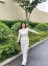浪莎毛衣女秋冬新款2026年洋气内搭针织衫半高领修身蕾丝加绒打底衫女 实拍图