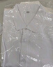 BLUE LITTLE WHITE长袖衬衫男棉商务白衬衫修身男士正装工装免烫大码职业装抗皱衬衣 纯白色【快速到货】 45 （185斤-200斤） 实拍图
