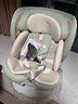 Heekin引领者儿童安全座椅汽车用0-12岁婴儿宝宝车载可坐躺智能通风加热 青提绿MAX(加配+全罩式遮阳棚) 实拍图