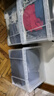 禧天龙直角收纳箱加厚大力士塑料衣物玩具搬家整理箱无轮 45L透明3个装 实拍图
