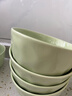佩尔森奶油风陶瓷米饭碗家用2024新款吃饭碗高颜值碗碟套装面碗汤碗餐具 4.75英寸饭碗-混色 10件套 实拍图