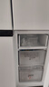 美的（Midea）508升十字四开门一级能效双系统双循环除菌净味国家补贴20%家用冰箱大容量BCD-508WSPZM(E)海贝白 实拍图