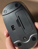 罗技（Logitech）M196 无线蓝牙鼠标 办公鼠标 笔记本商务办公家用 小巧便携 对称手型 石墨灰 实拍图