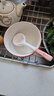 釉下彩可爱卡通碗碟套装家用高颜值陶瓷碗筷盘餐具 2碗2勺 4件套 实拍图