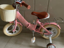 永久（FOREVER）永久折叠儿童自行车3-6岁自行车儿童单车儿童小孩自行车学生 12寸高配粉|一体轮+可折叠+礼包 实拍图