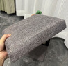 友纳（YOUNA）多功能可折叠收纳箱布艺收纳凳储物凳可坐沙发凳子储物箱床头柜 简约风-灰色 长方形【76*38*38cm】承重400斤 实拍图