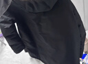 京东京造冬季运动户外探险羽绒服高充绒保暖外套羽绒派克服 黑色 XL 实拍图