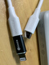 毕亚兹 安卓苹果转接头转换器线 type-c转lightning充电数据 支持iPhone14Pro/新SE/12/XR/8Plus/7/6s  实拍图