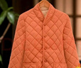 2025冬季加绒保暖小棉袄女轻纯色棉衣外套秋冬加厚保暖上衣 橘黄色 2XL 【建议80-110斤】 实拍图