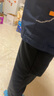 李宁童装儿童运动裤子男女小大童柔软亲肤加绒棉感长卫裤140YKLV457-1 实拍图