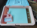 鱼跃星空沙画箱7-14岁女孩六一儿童节礼物儿童沙画台套装手工diy绘画工具 充电款【带盖沙画箱】莫兰迪粉色 实拍图