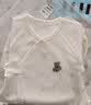 婧麒（JOYNCLEON）婴儿连体衣春秋无骨衣服春装空调服纯棉春款长袖和尚服外出服 樱桃小镇+桃子兔 66cm 实拍图