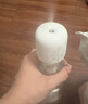几素 加湿器迷你卧室婴儿家用宿舍便携小型无线空气低噪床头小巧补水办公室桌面usb车载香薰大容量加湿 【1100毫安】无线使用+大雾量+2根滤芯 实拍图