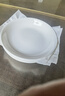 斯凯绨（Sky Top）骨碟陶瓷深盘子酱菜碟纯白家用骨瓷餐具套装6英寸饭盘4件 实拍图