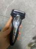 松下（Panasonic）经典5系剃须刀电动往复式磁悬浮马达男士刮胡刀进口三刀头生日礼物男士礼物ST3Q黑 实拍图