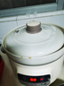小熊（Bear）电炖锅 电炖盅 煲汤锅 炖汤锅 白瓷炖锅3-4个人用陶瓷全自动煮粥锅 直炖电炖锅 DDG-D30H5 3L 实拍图