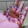 蔻诗哲 COASZE天然黄水晶紫水晶手链紫黄晶手串小众轻奢女款饰品214送女友礼物 7.3mm收藏级紫黄水晶 实拍图