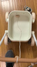 kidpop宝宝学步车可调速婴儿多功能手推车防侧翻助步车周岁礼物 奶盖白 实拍图