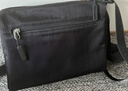 七匹狼男包休闲斜挎包新款单肩包轻便通勤外出便携公文包男款邮差背包 款式一黑色 实拍图