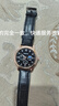正品男士手表高档休闲石英表简约气质男表皮带高颜值罗马时尚腕表 黑色运动款 实拍图