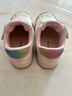 泰兰尼斯秋季学步鞋男宝宝鞋子女童婴儿鞋透气软底机能鞋白/粉（超纤）22 实拍图